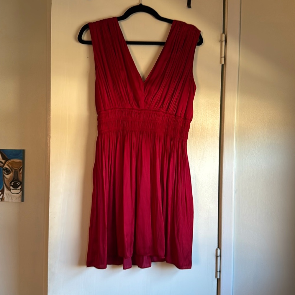 Ramy Brook Red Dress Size Medium